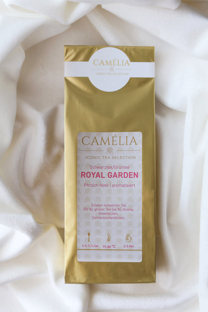 ROYAL GARDEN | SCHWARZTEE/GRÜNTEE - CAMÉLIA