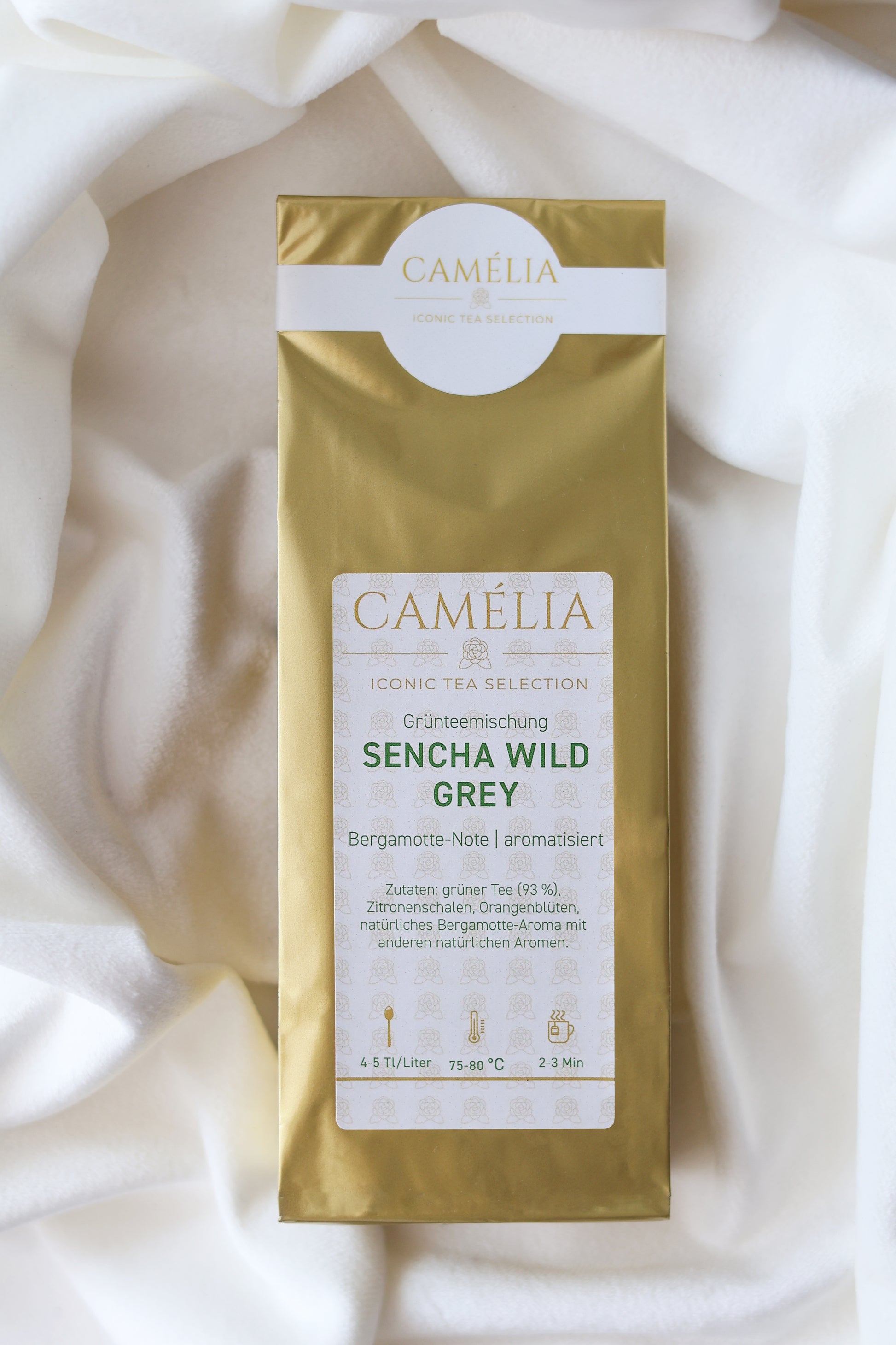 SENCHA - WILD GREY | GRÜNTEEMISCHUNG - CAMÉLIA