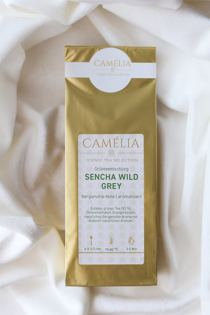 SENCHA - WILD GREY | GRÜNTEEMISCHUNG - CAMÉLIA